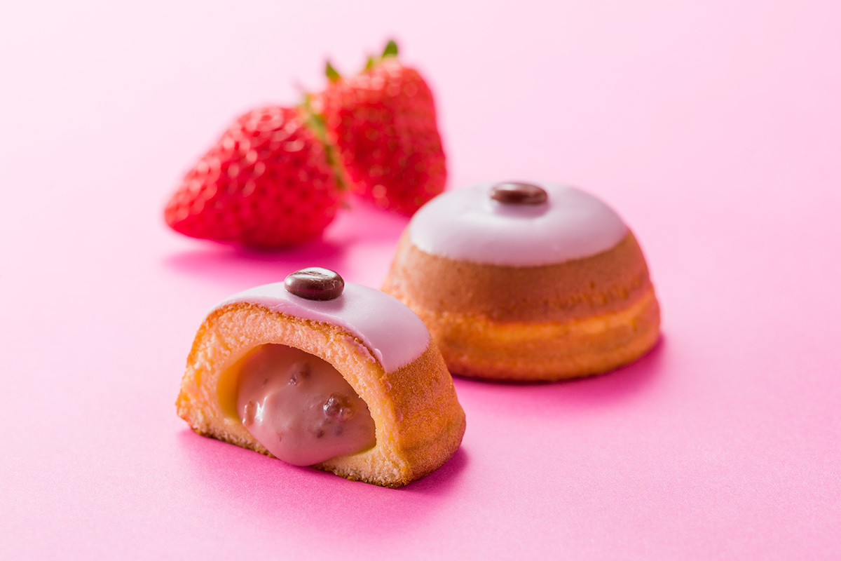 富士山頂(苺みるく)(おひとつ200円)