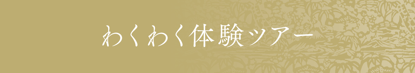 わくわく体験ツアー